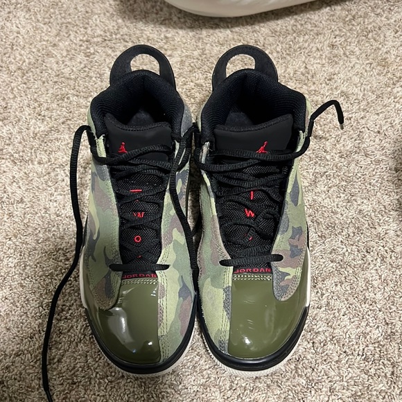 Youth Air Jordan dub zero camo